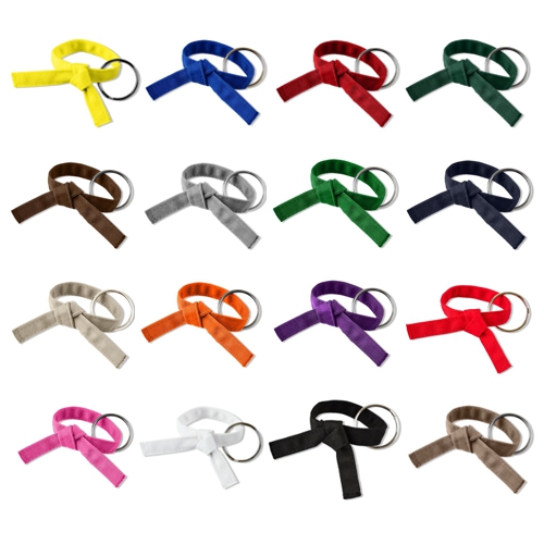 Martial arts rank belt key chain - Kataaro