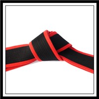 Embroidered Master Black Belt Red Border - Kataaro