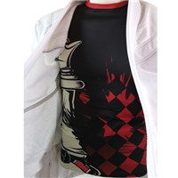 Your Move Queen Chess Piece Designer Compression Shirt BJJ Rash Guard No Gi  - Kataaro