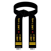 Karate belt embroidery best sale