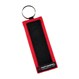 Black with Red Border Belt Key Chain