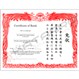 Martial Arts Certificate in Red - Japanese Basic