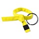 Jujitsu Rank Belt Key Chain Yellow Belt