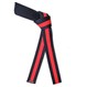 Deluxe Martial Arts Midnight Blue Belt with Red Stripe